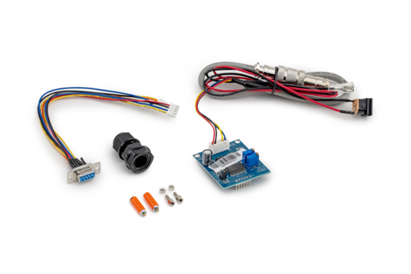 Analogue module 4–20 mA, must be ordered at purchase, not in combination met signal lamp or rechargeable accupack