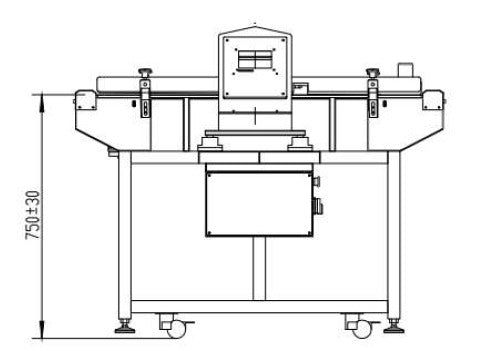 Metaaldetector fd-3020 voorkant schema