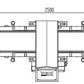 FM-3020 afmetingen bovenkant