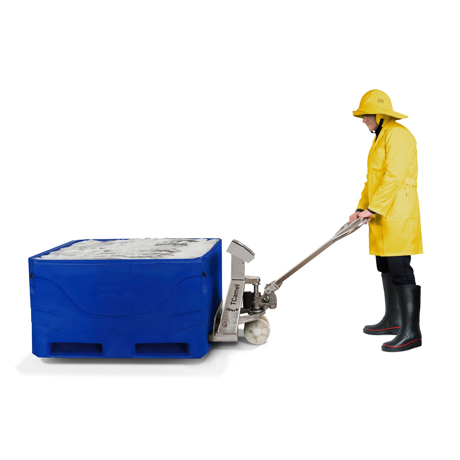 Gram TCamel 2T INOX 316 met lading