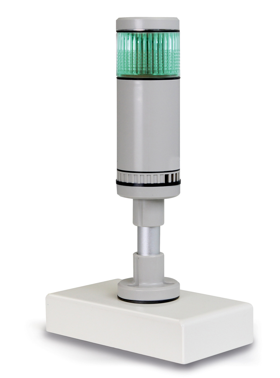 Signal lamp, including interface, voor visual support van weighing met tolerance range