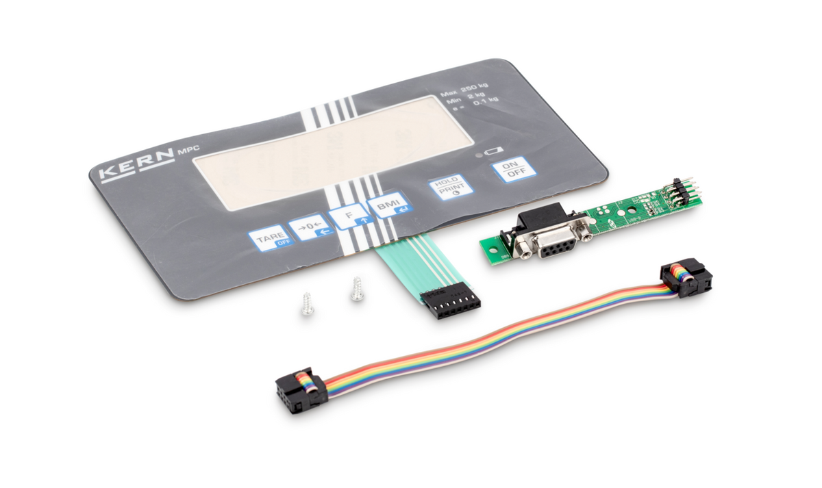 RS-232 data interface, must be ordered at purchase