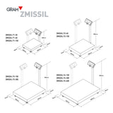 Tafelweegschaal Gram ZMissil
