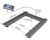KERN Palletweegschaal UID 1500K-1DM, afbeelding 2